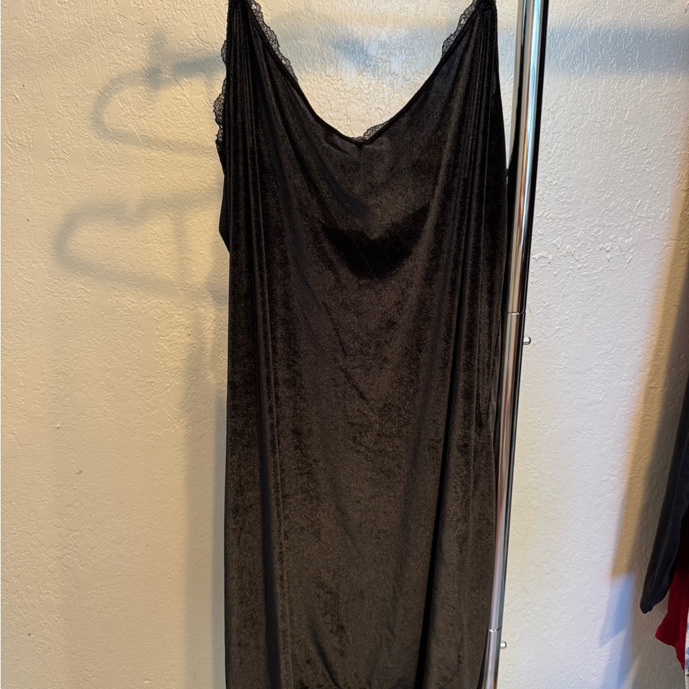Elegant Black Slip Dress